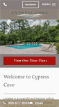 Mobile Screenshot of cypresscoveapartments.com